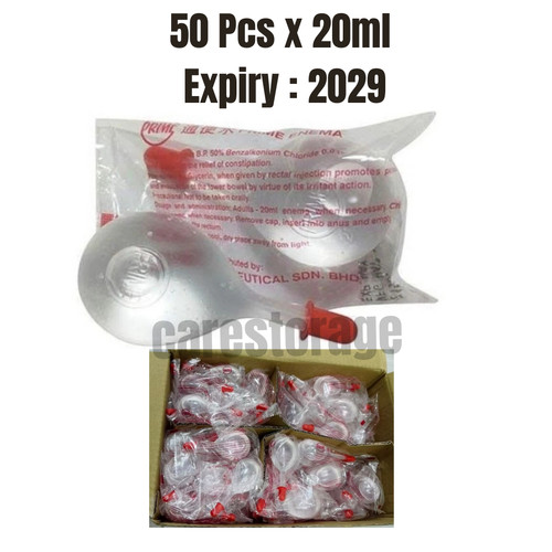 20ml 50pieces prime - x, enema