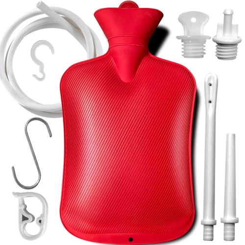 Silicone enema kit - 2l,